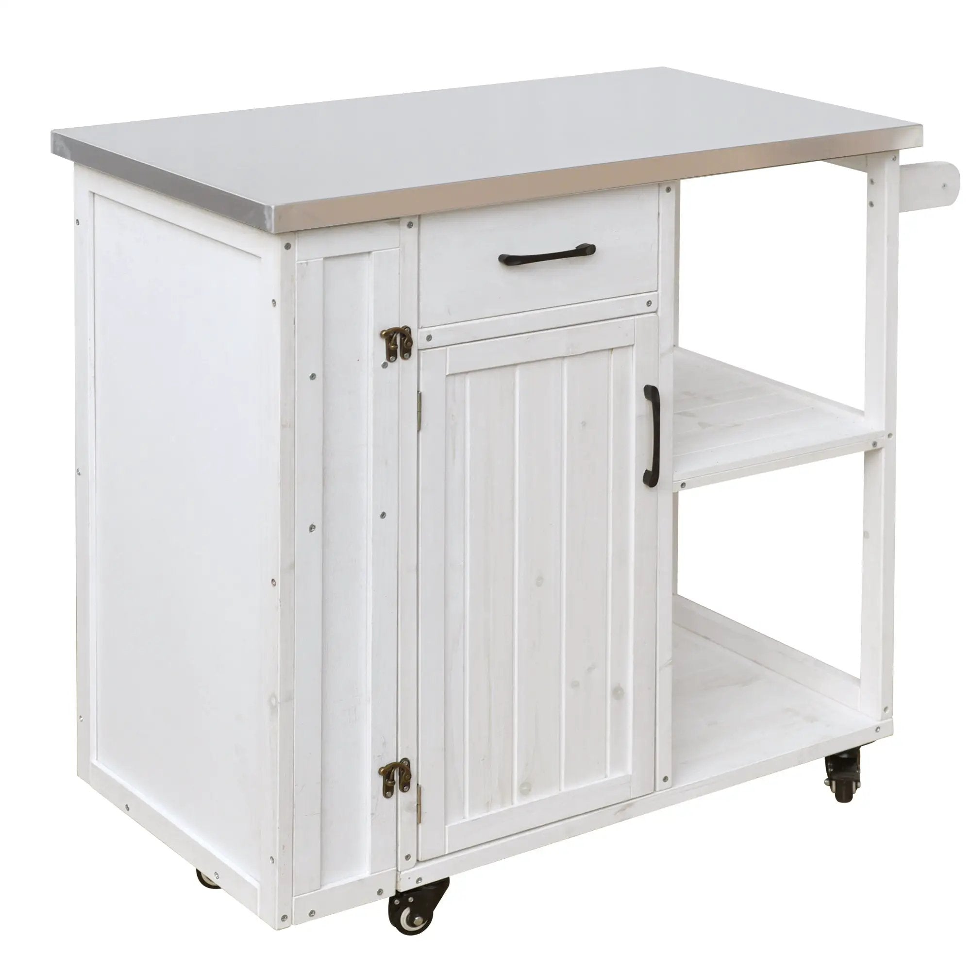 Outdoor Kitchen Island Fir Wood Prep Station by HouseOfZazla