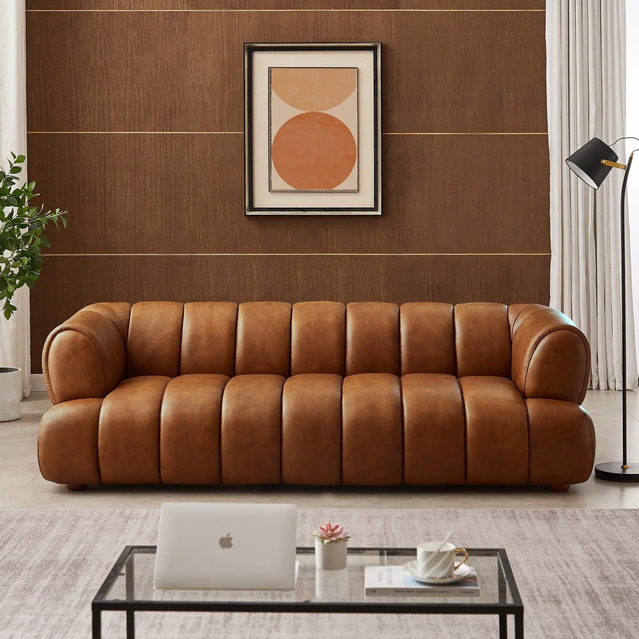 Jasmin - Elegant Upholstered Sofa by Unique Piece Furniture