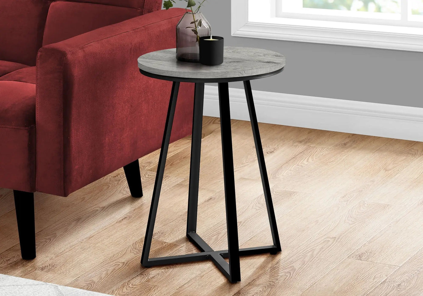 Accent Table, Side, Round Contemporary & Modern Modern Design by Unique Piece Furniture