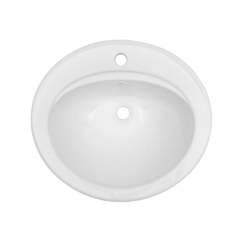 21.8 Inch Drop-In Bathroom Sink by HouseOfZazla