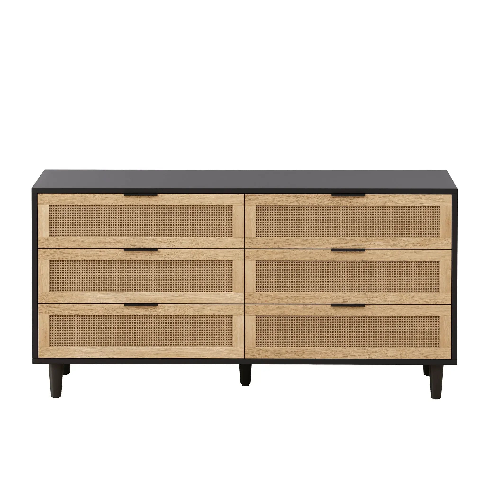 6 Drawer Storage Modern Cabinet For Bedroom by Unique Piece Furniture