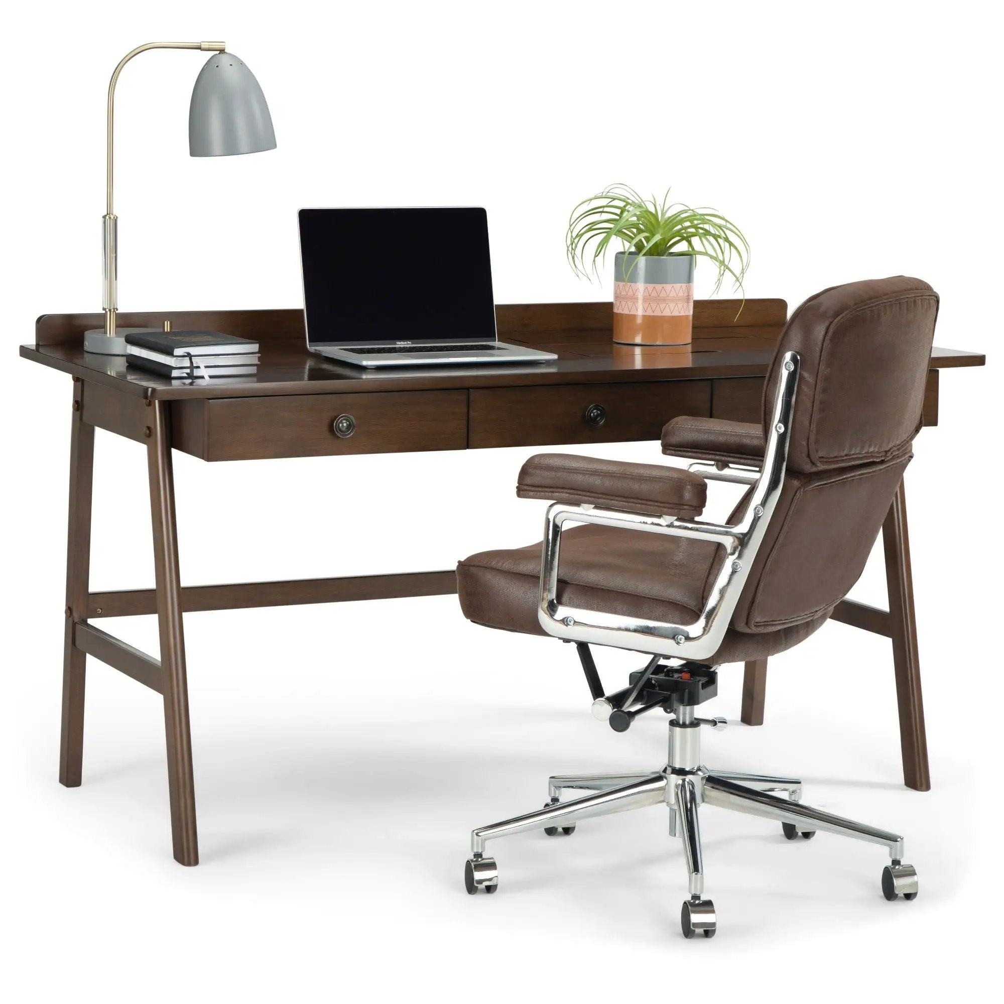 Rylie - Desk - Natural Aged Brown by Unique Piece Furniture
