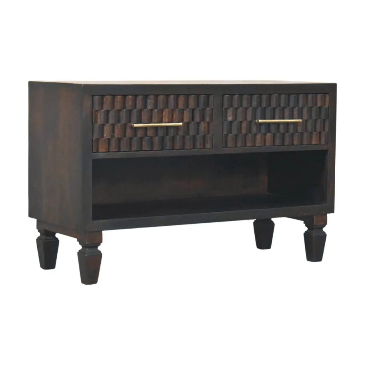 Solid Wood Arno Shoe Storage Unit by HouseOfZazla