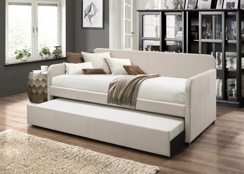 Jagger - Twin Daybed With Trundle - Fog by HouseOfZazla