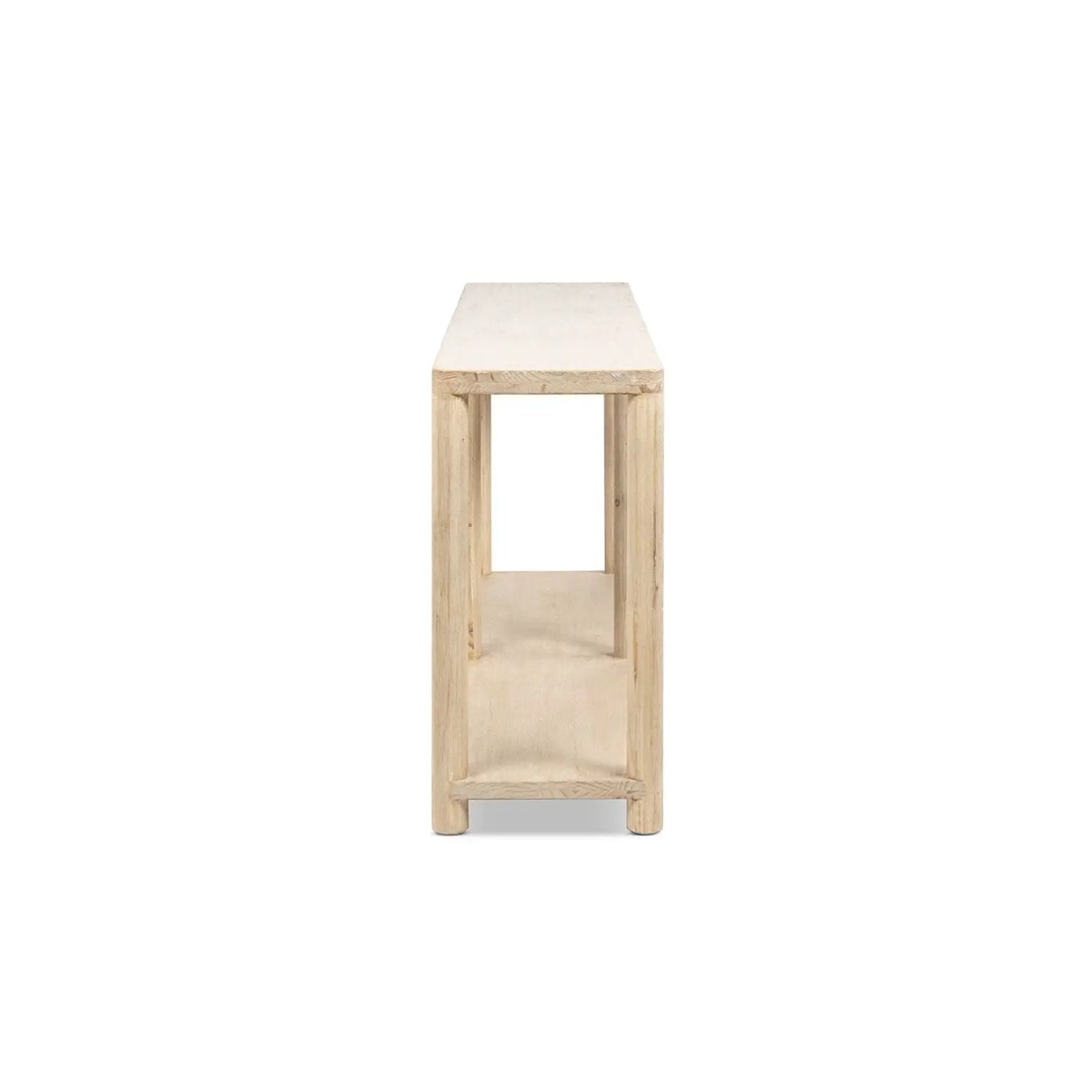 Milo - Console Table With Lower Shelf - Natural by HouseOfZazla