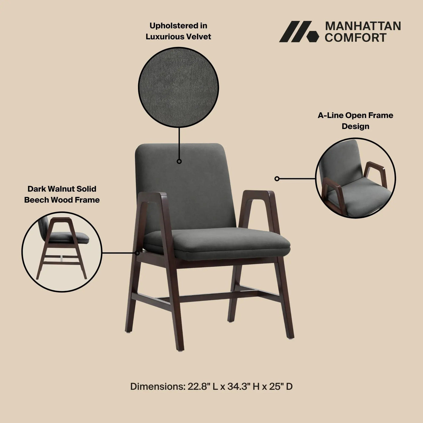 Stella - Armchair by HouseOfZazla