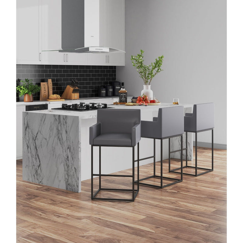 Ambassador - Barstool With Square Frame by HouseOfZazla