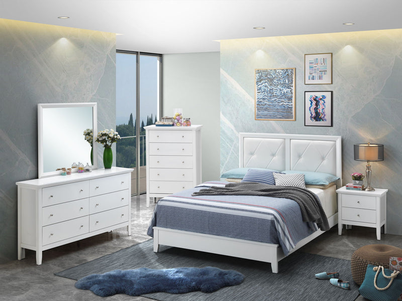 Padded Headboard Bed by HouseOfZazla