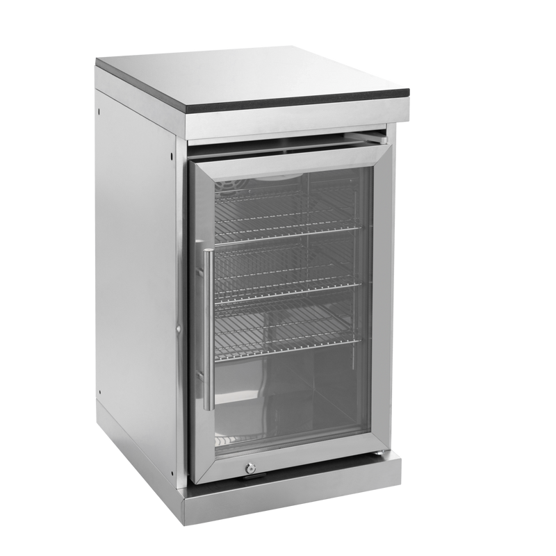 125" 10,8000 BTU 4-Burner Outdoor Kitchen Island Grill with Pizza Oven by Chery Industrial