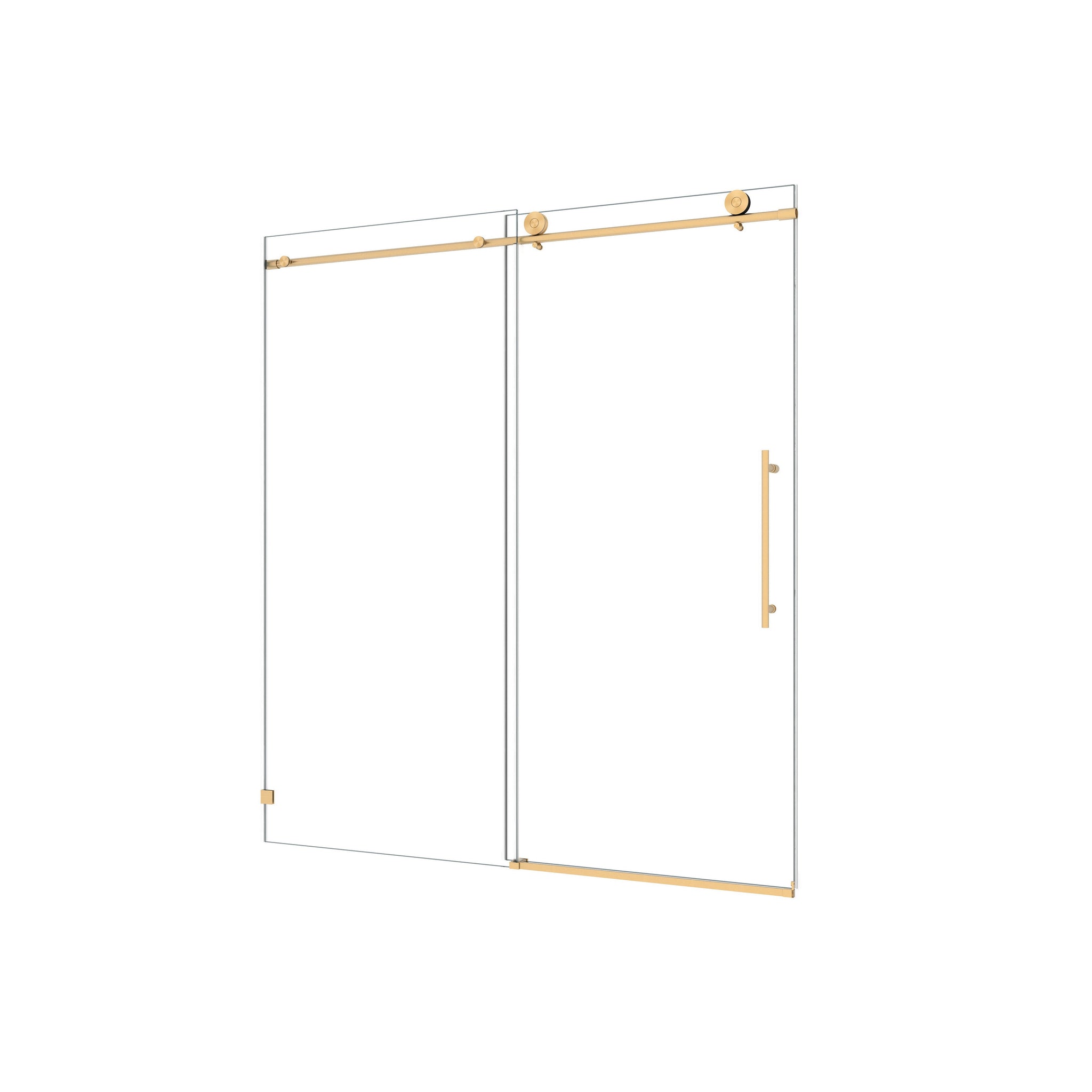 6076 Brushed Shower Door by HouseOfZazla