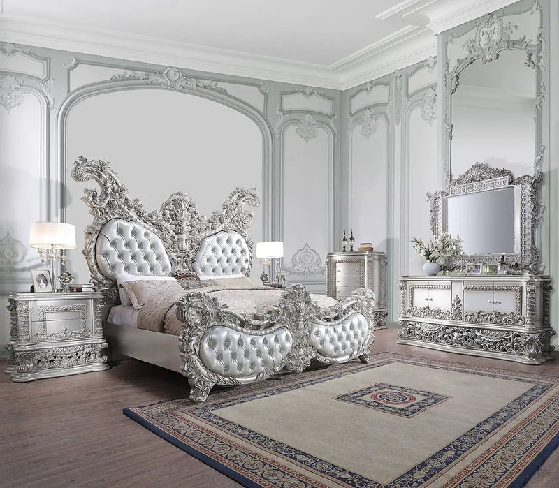Valkyrie - Mirror - Antique Platinum by Unique Piece Furniture