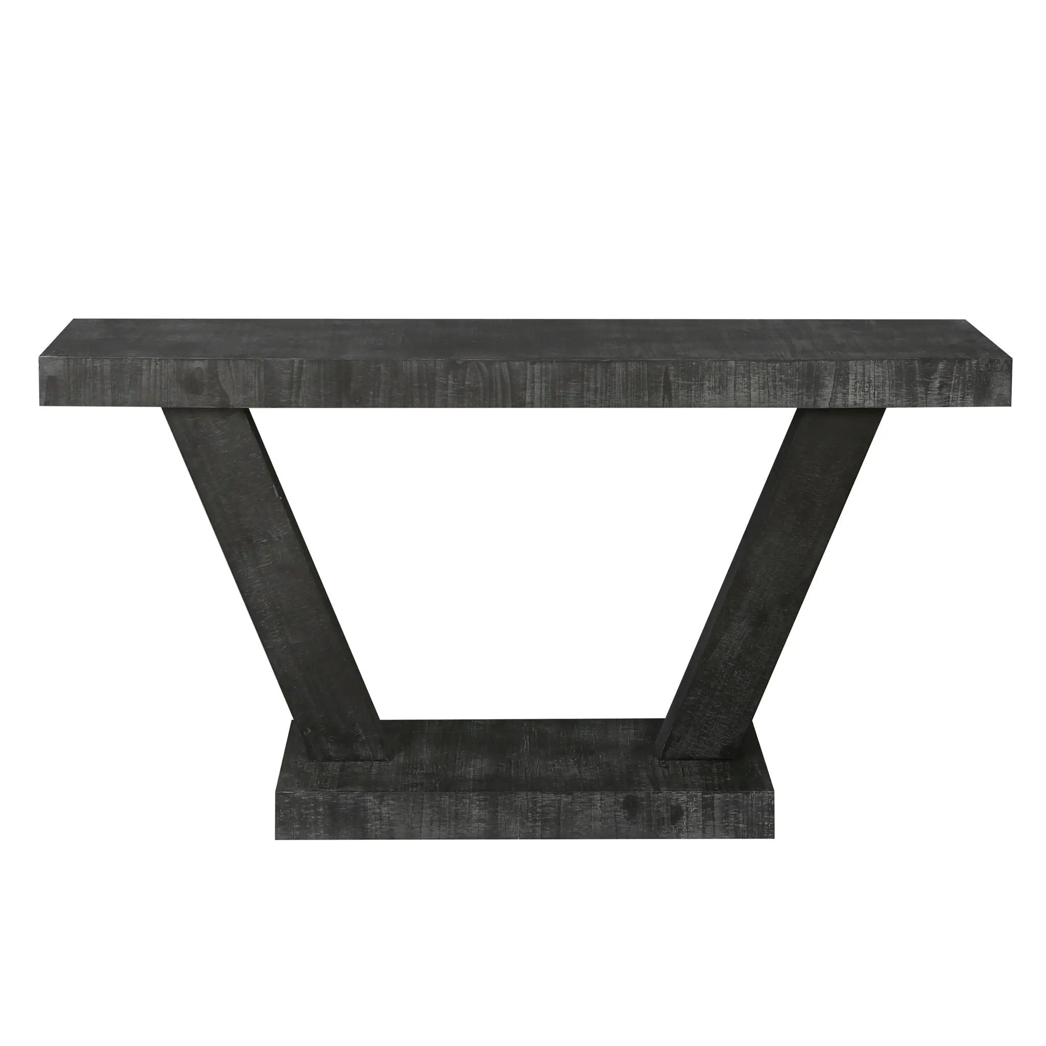 Vintage Distressed Wood Entryway Bench With 2 Tier Storage Cabinet by Unique Piece Furniture