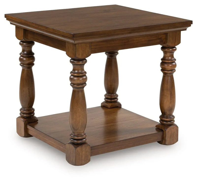 Sturlayne - Rectangular End Table - Brown by Unique Piece Furniture