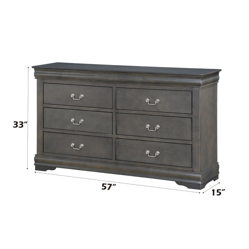 Louis Philippe - Bedroom Dresser, Sleek Design by HouseOfZazla