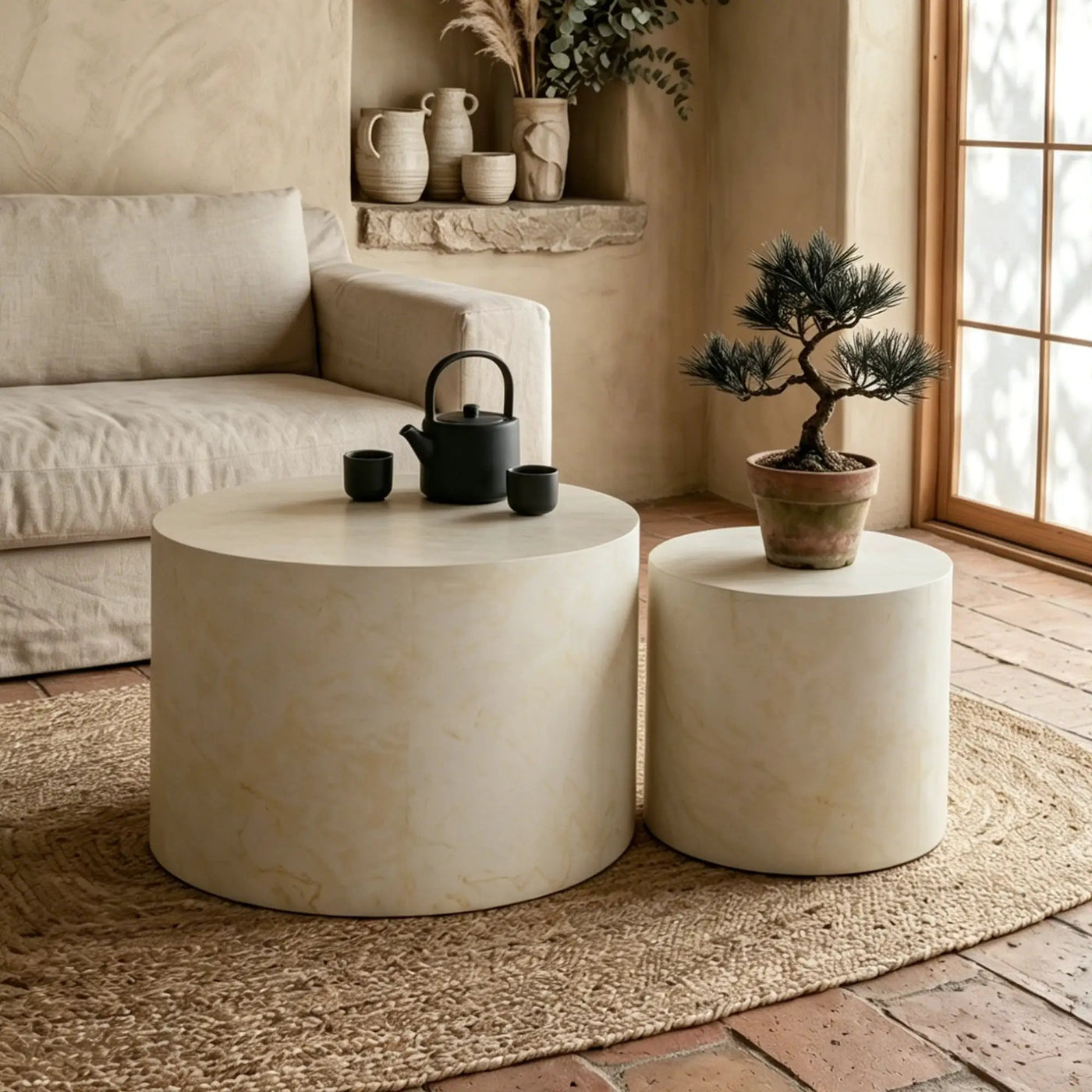 Set of 2 Nesting Tables by HouseOfZazla