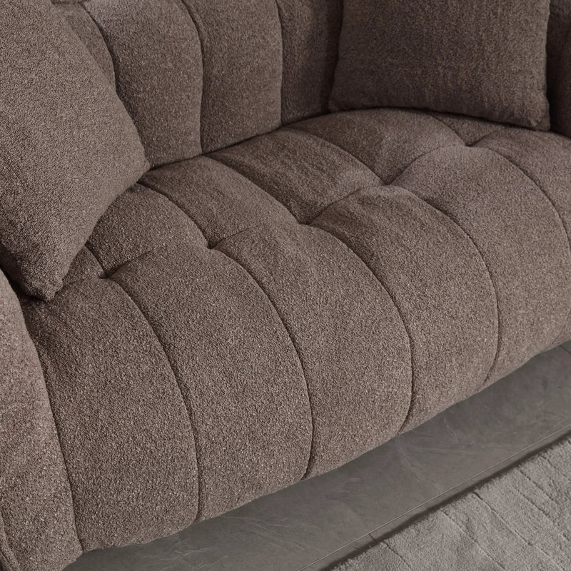 Cozy Beanbag Chair with High Resilience Foam Core by BLAKHOM