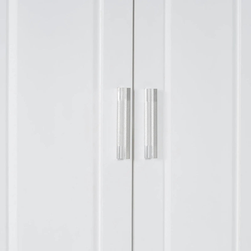 Tall Bathroom Cabinet with Laundry Basket by HouseOfZazla