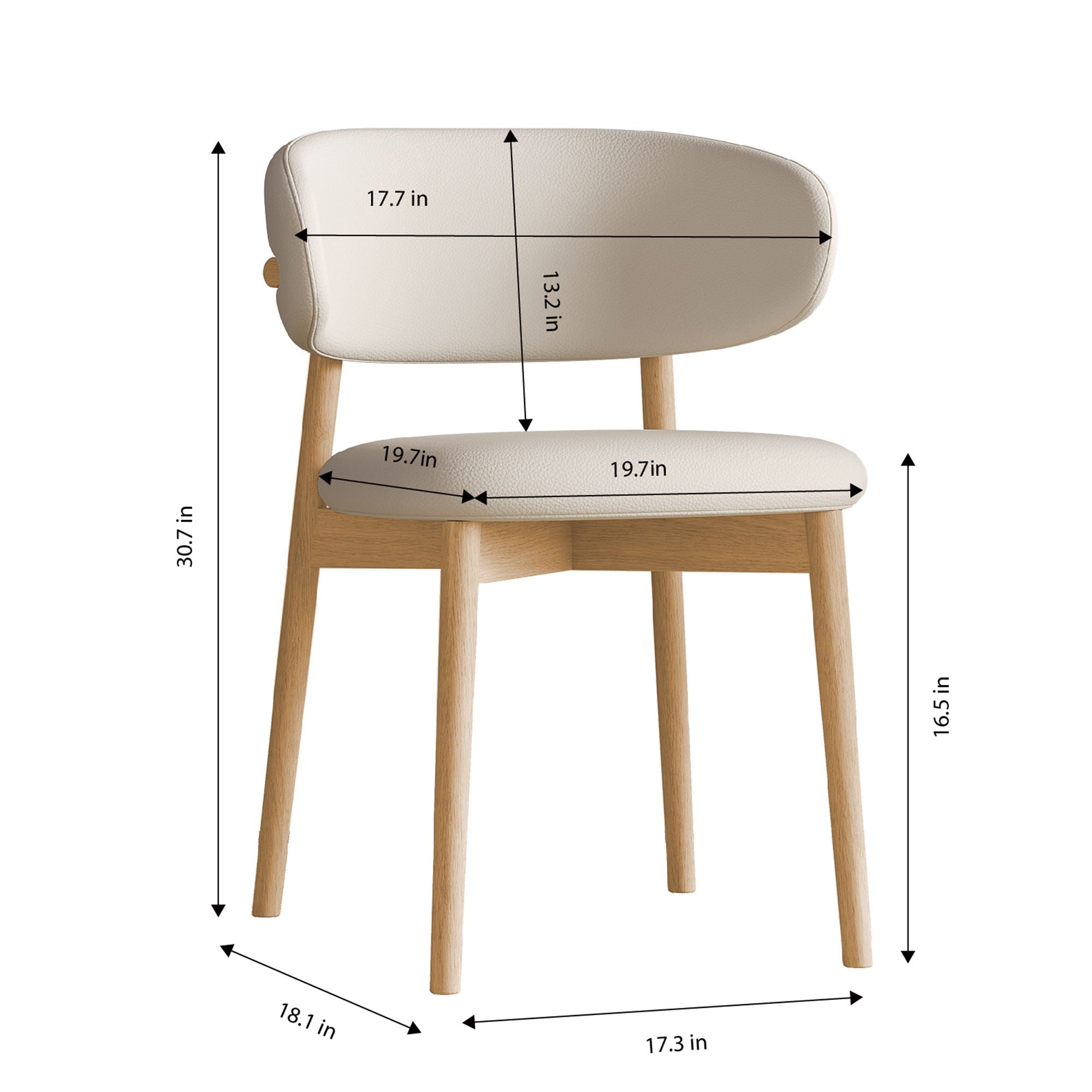 Mid-Century Modern Dining Chair (Set of 2) by HouseOfZazla