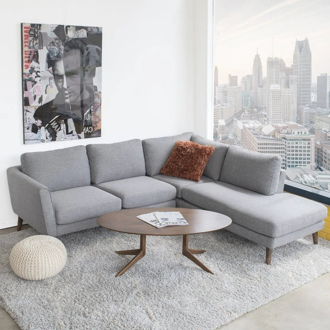 Benson - Sectional Sofa With Chaise by Unique Piece Furniture