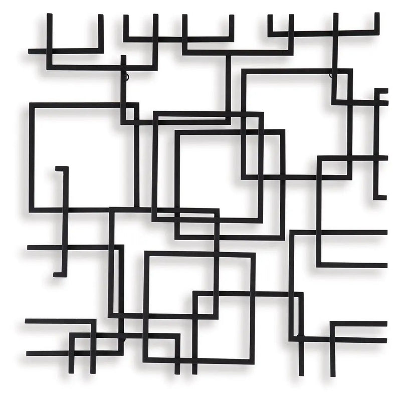 Aadanton - Wall Decor - Black by Unique Piece Furniture