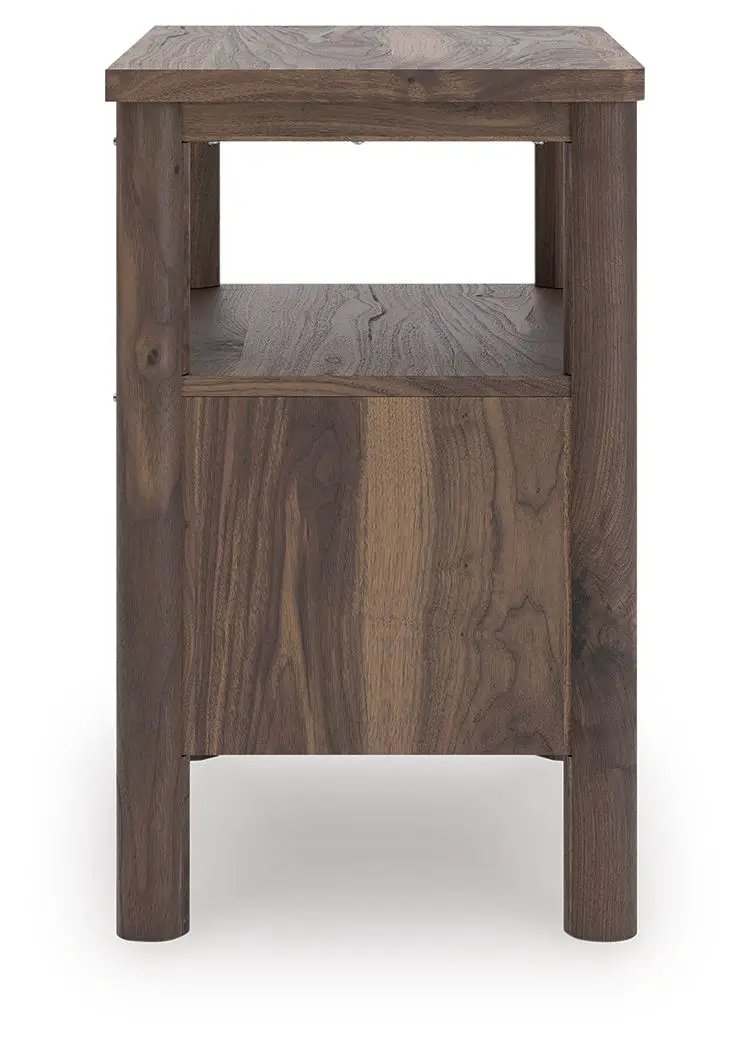 Pamytta - One Drawer Night Stand - Brown by Unique Piece Furniture