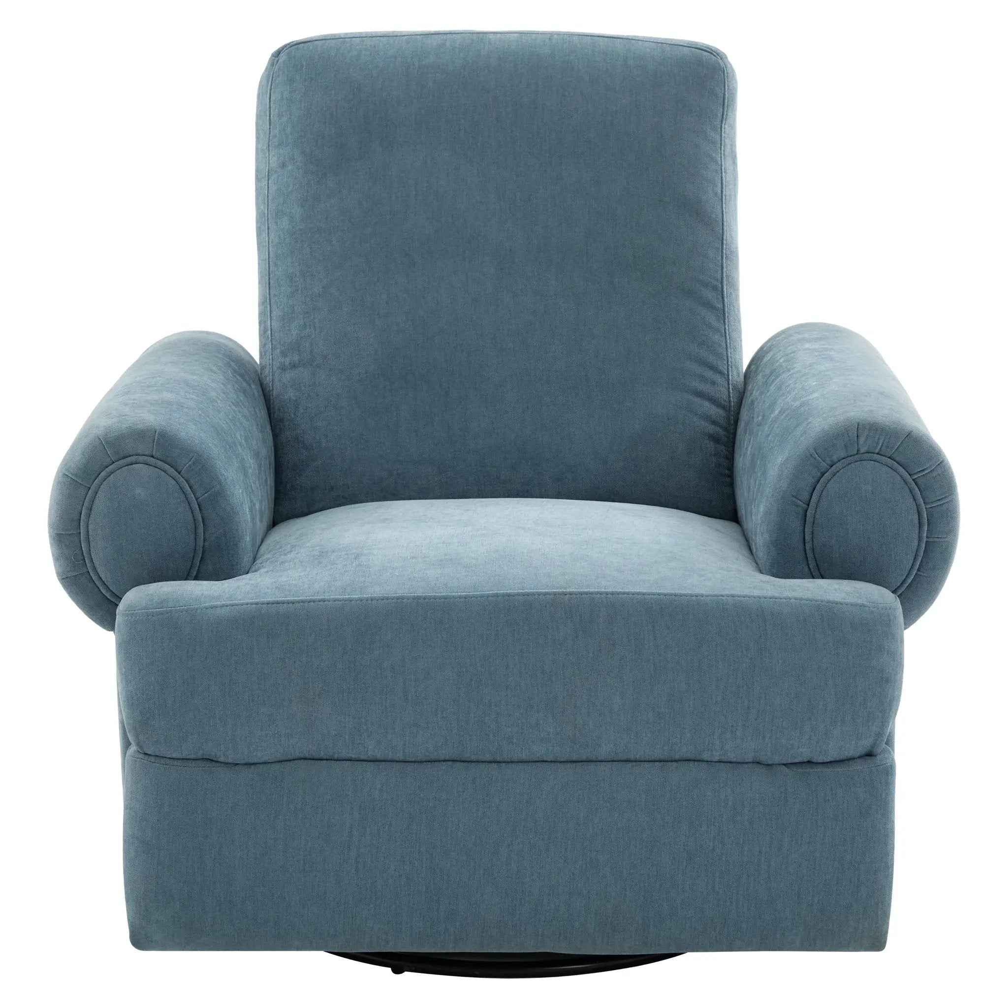 Manual Swivel Recliner Rocker Chair With Adjustable Backrest by HouseOfZazla