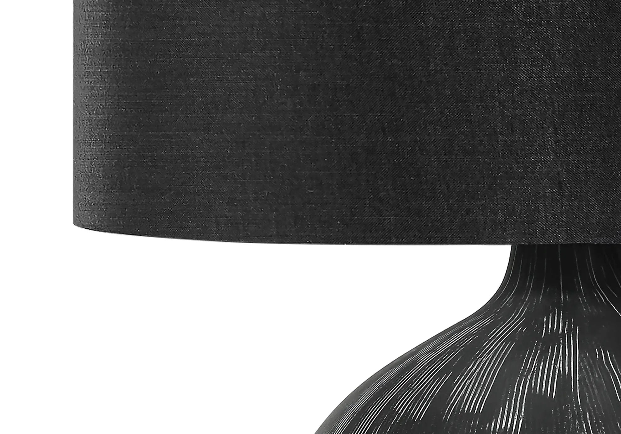 Lighting, Table Lamp, Ceramic, Contemporary - Black by HouseOfZazla