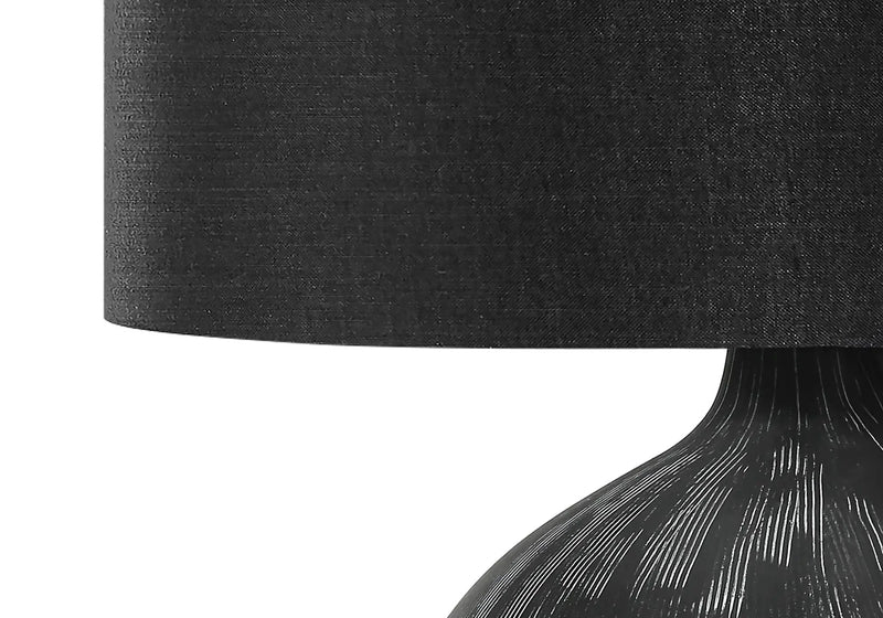 Lighting, Table Lamp, Ceramic, Contemporary - Black by HouseOfZazla