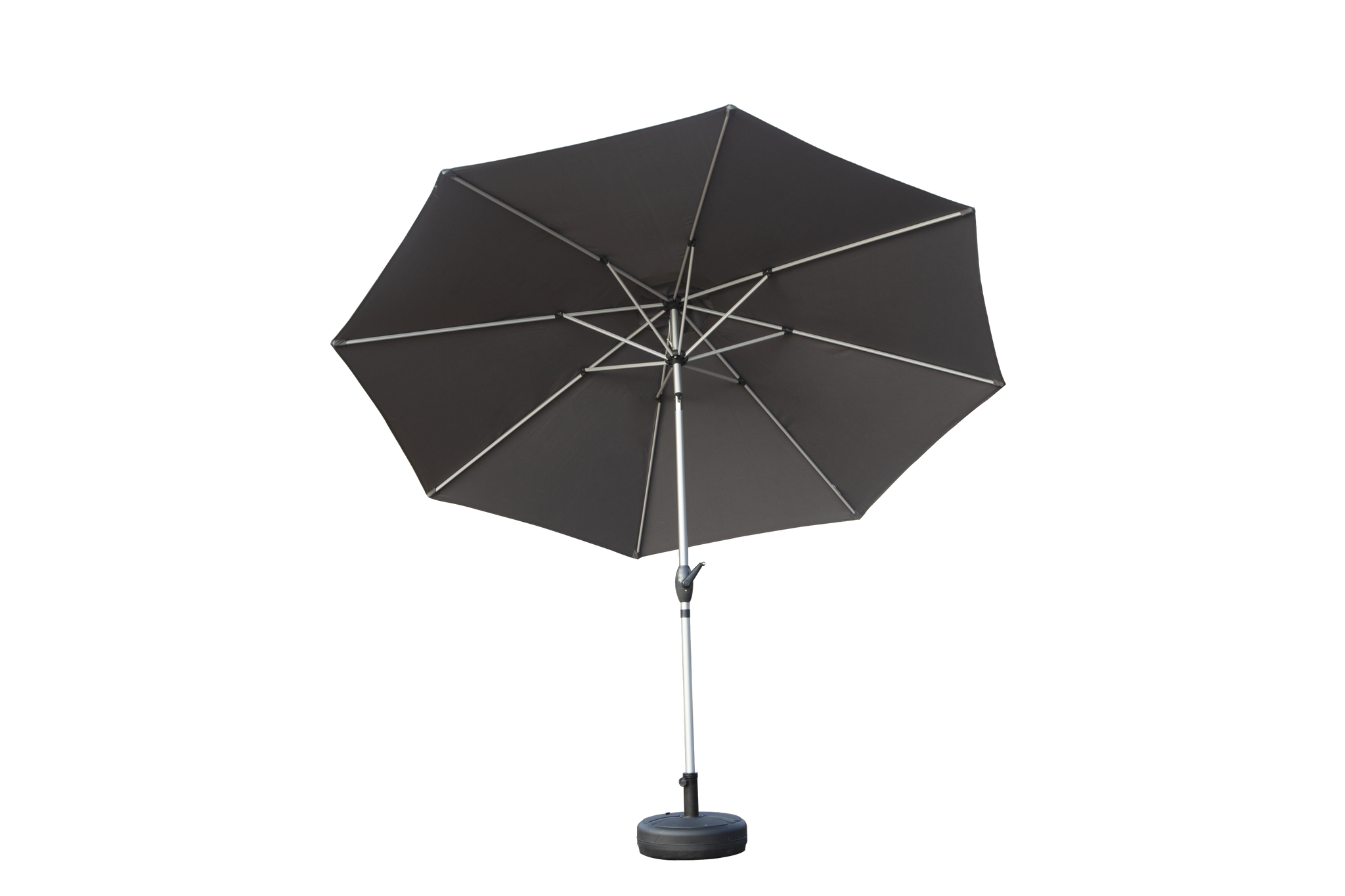 9FT Patio Umbrella, Outdoor Table Umbrella with Push Button Tilt and Crank, UV Protection Waterproof Market Sun Umbrella by HouseOfZazla