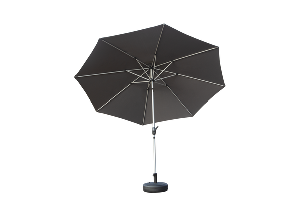 9FT Patio Umbrella, Outdoor Table Umbrella with Push Button Tilt and Crank, UV Protection Waterproof Market Sun Umbrella