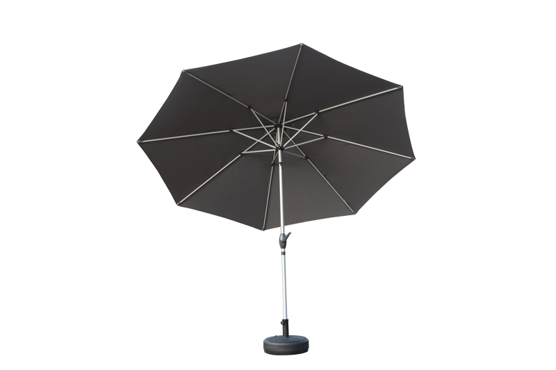 9FT Patio Umbrella, Outdoor Table Umbrella with Push Button Tilt and Crank, UV Protection Waterproof Market Sun Umbrella by HouseOfZazla