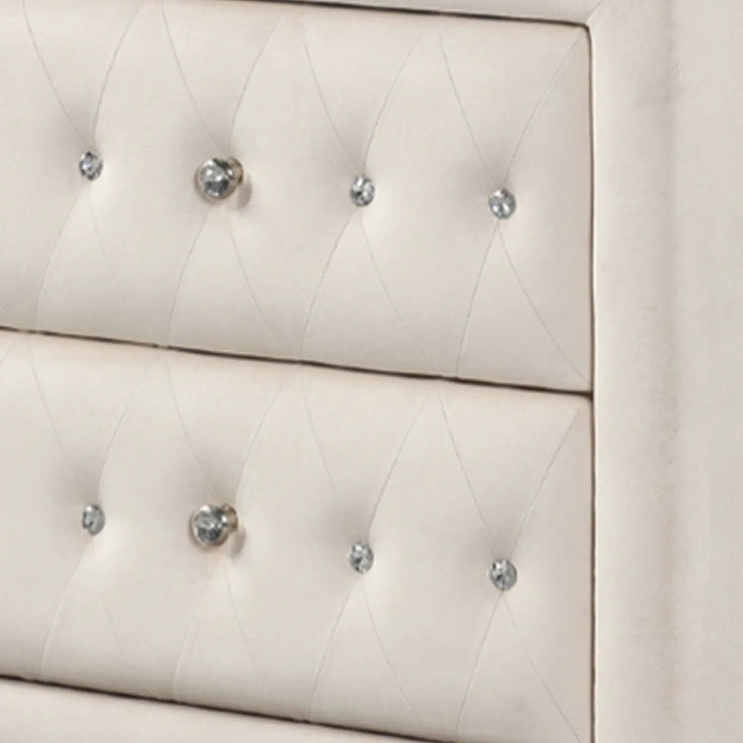 Sophia - 2 Drawer Upholstered Nightstand by HouseOfZazla