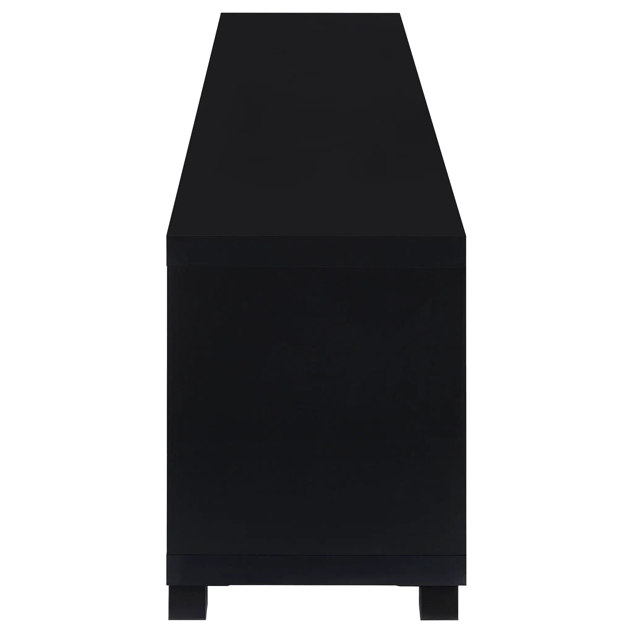 Arnaud - 3 Piece TV Stand Set With Storage - Black