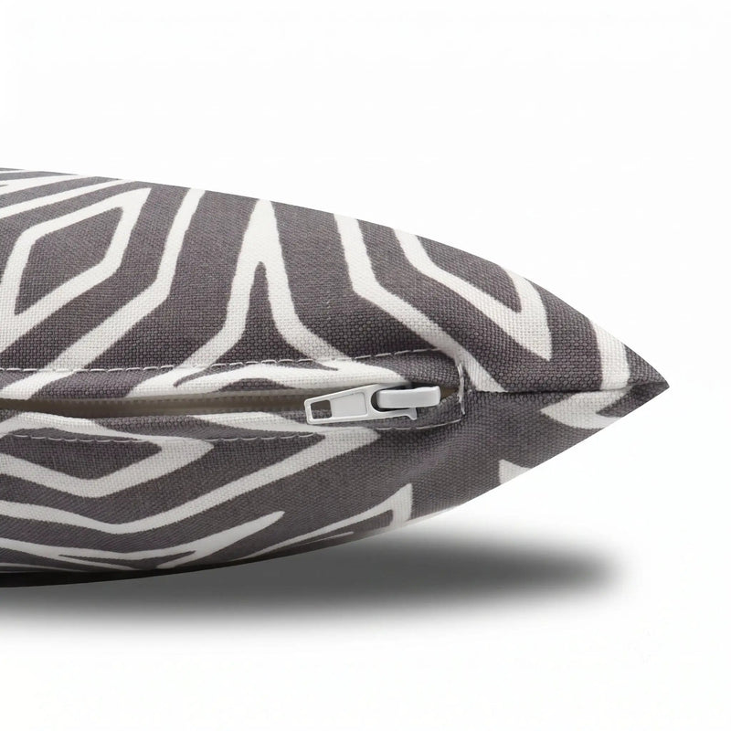 2 Pack Outdoor Lumbar Pillow Covers by HouseOfZazla