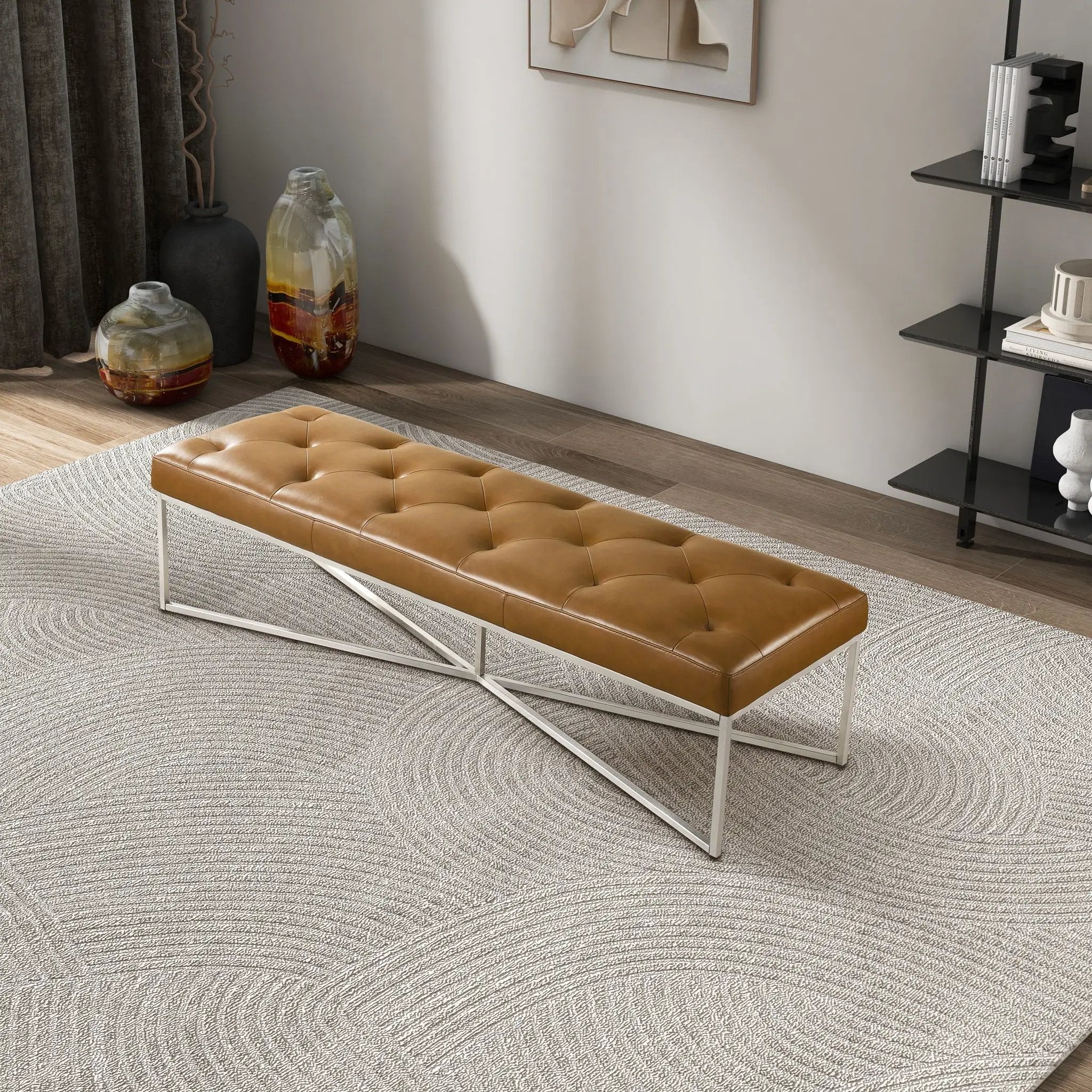 Harper - Bench - Tan by HouseOfZazla