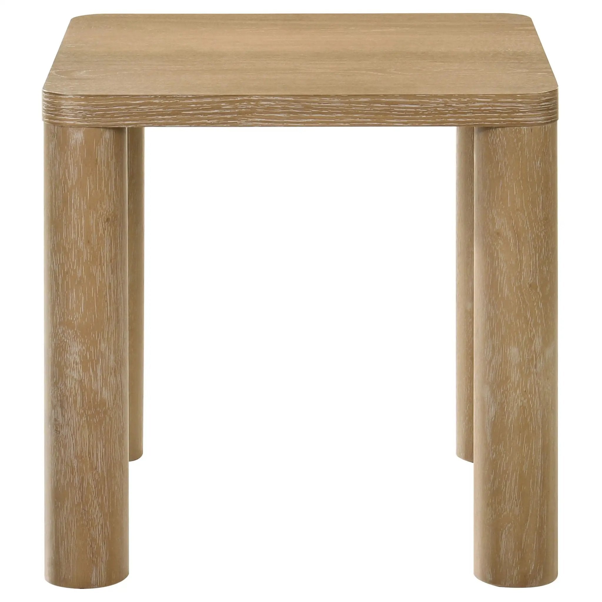 Castlewood 2-piece Cocktail Coffee Table Set Light Oak by Unique Piece Furniture