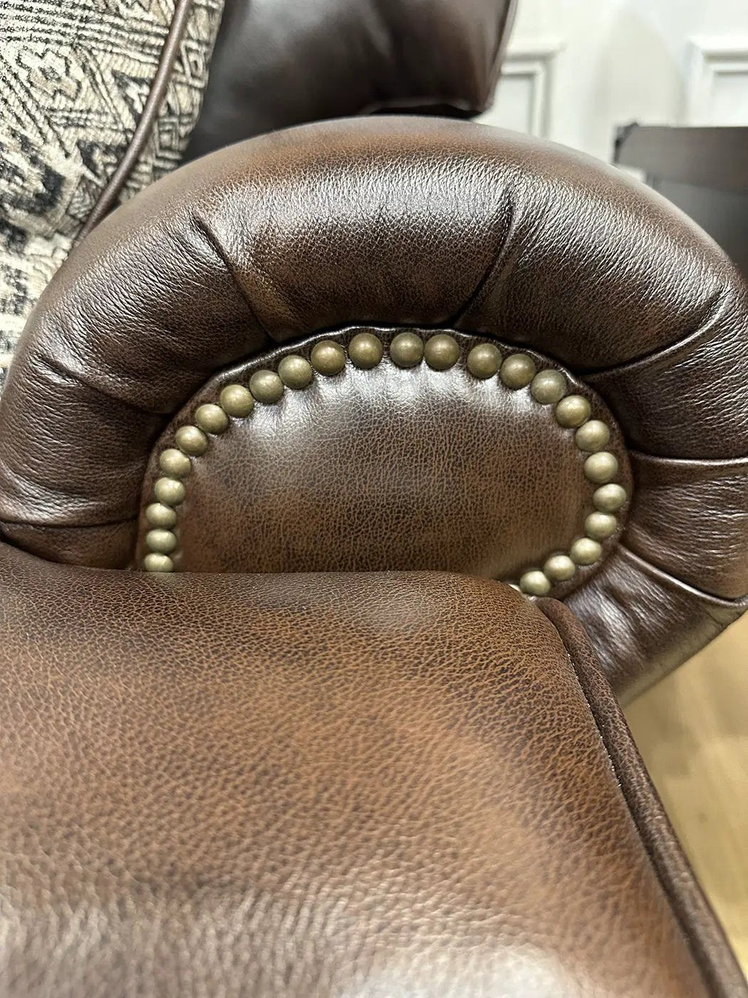 Roberto - Leather Loveseat - Cocoa by Unique Piece Furniture