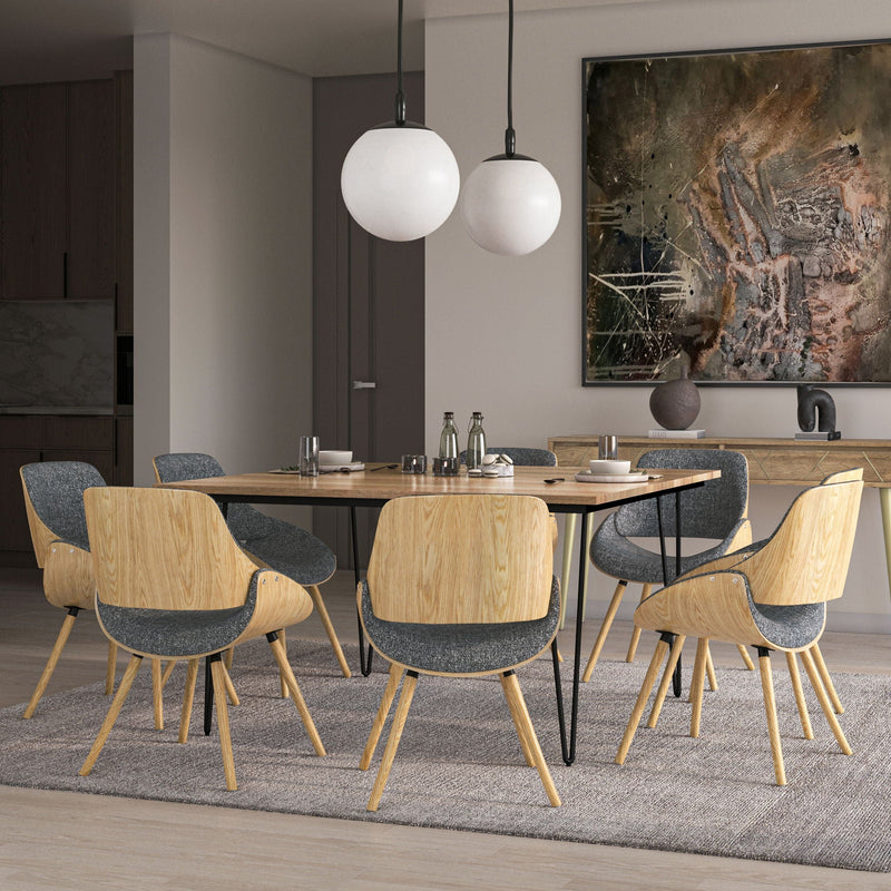Malden - Bentwood Dining Chair With Wood Back by HouseOfZazla