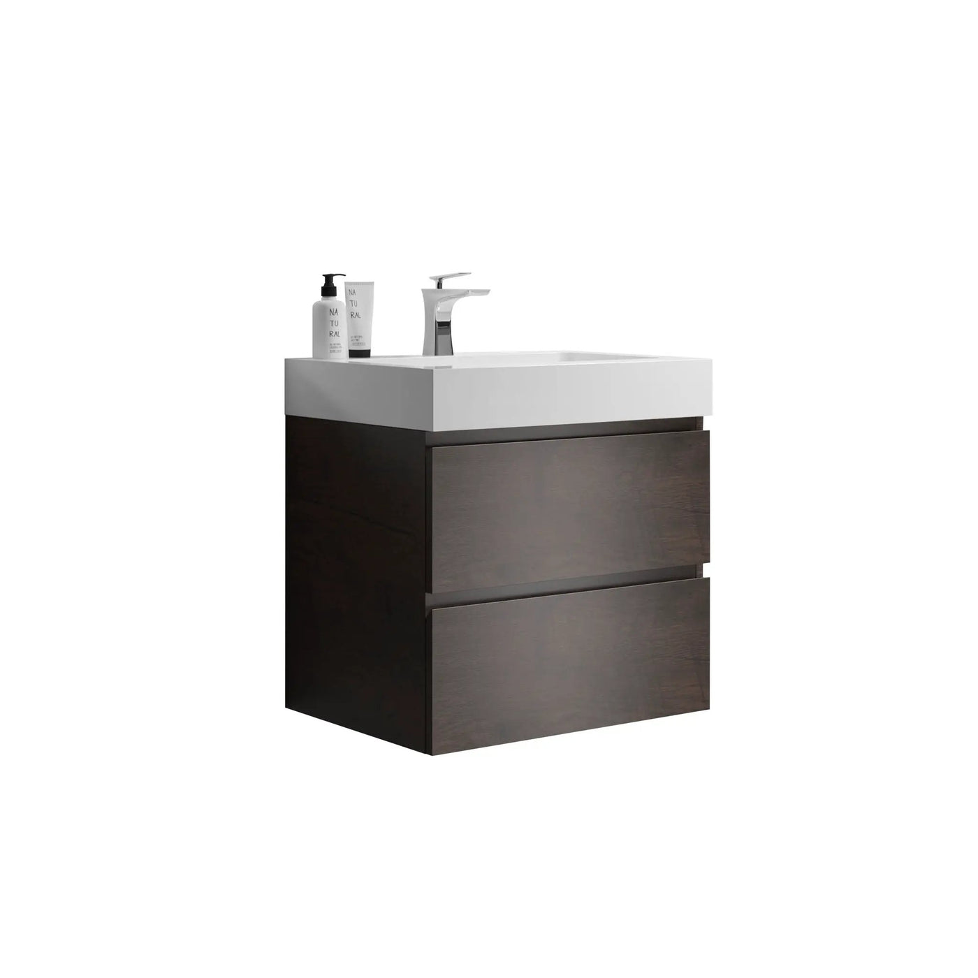Alice - Bathroom Vanity Wall Mounted With Sink, Large Storage by Unique Piece Furniture