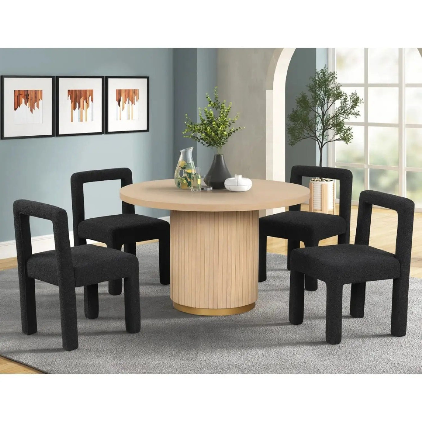 Dining Chairs With Square Open Back (Set of 2) by HouseOfZazla