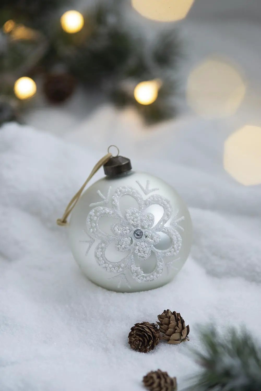 Christmas Ball Ornaments, Hanging Ball Christmas Tree For Holiday Decorations by HouseOfZazla
