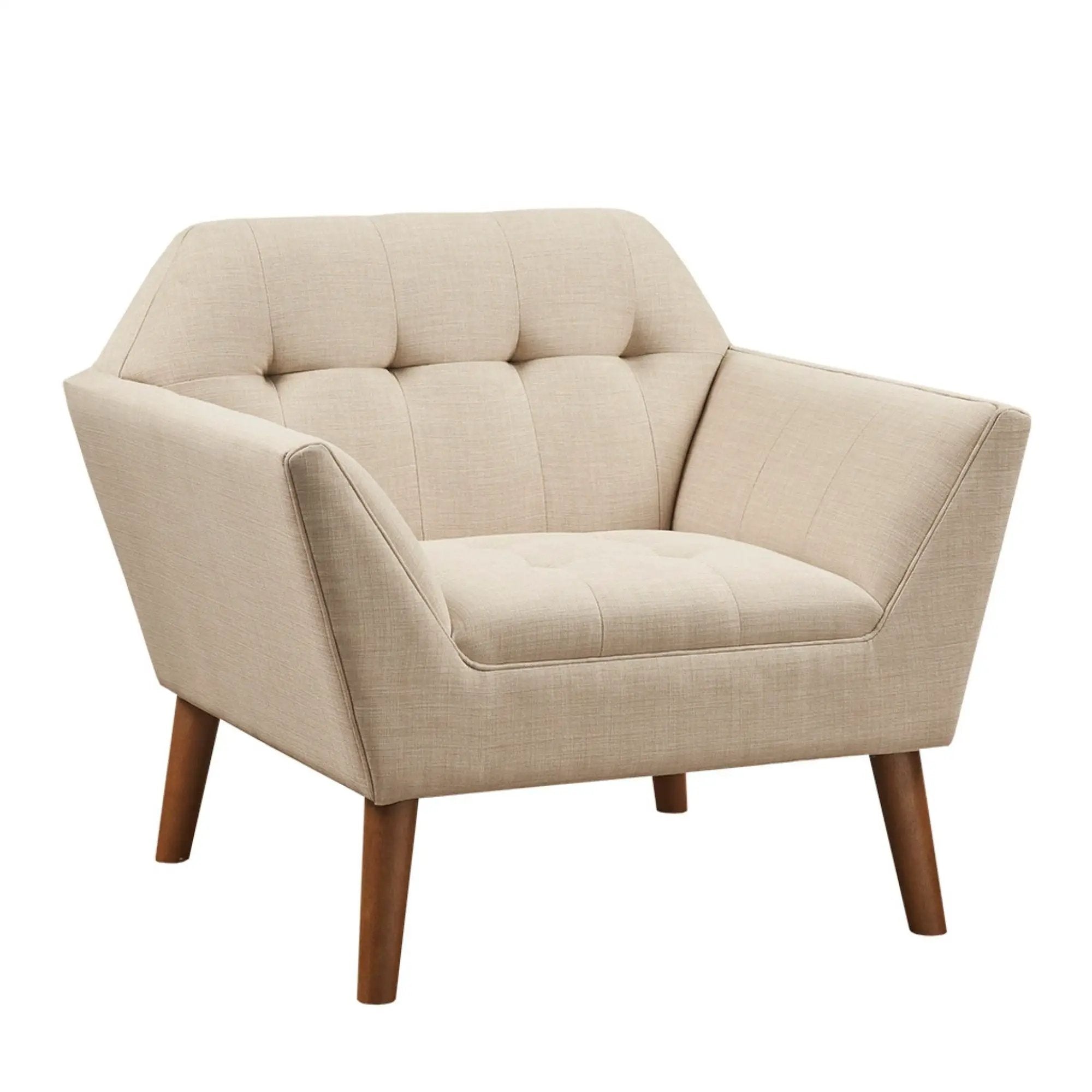 Modern Lounge Chair With Button Tufting by Unique Piece Furniture