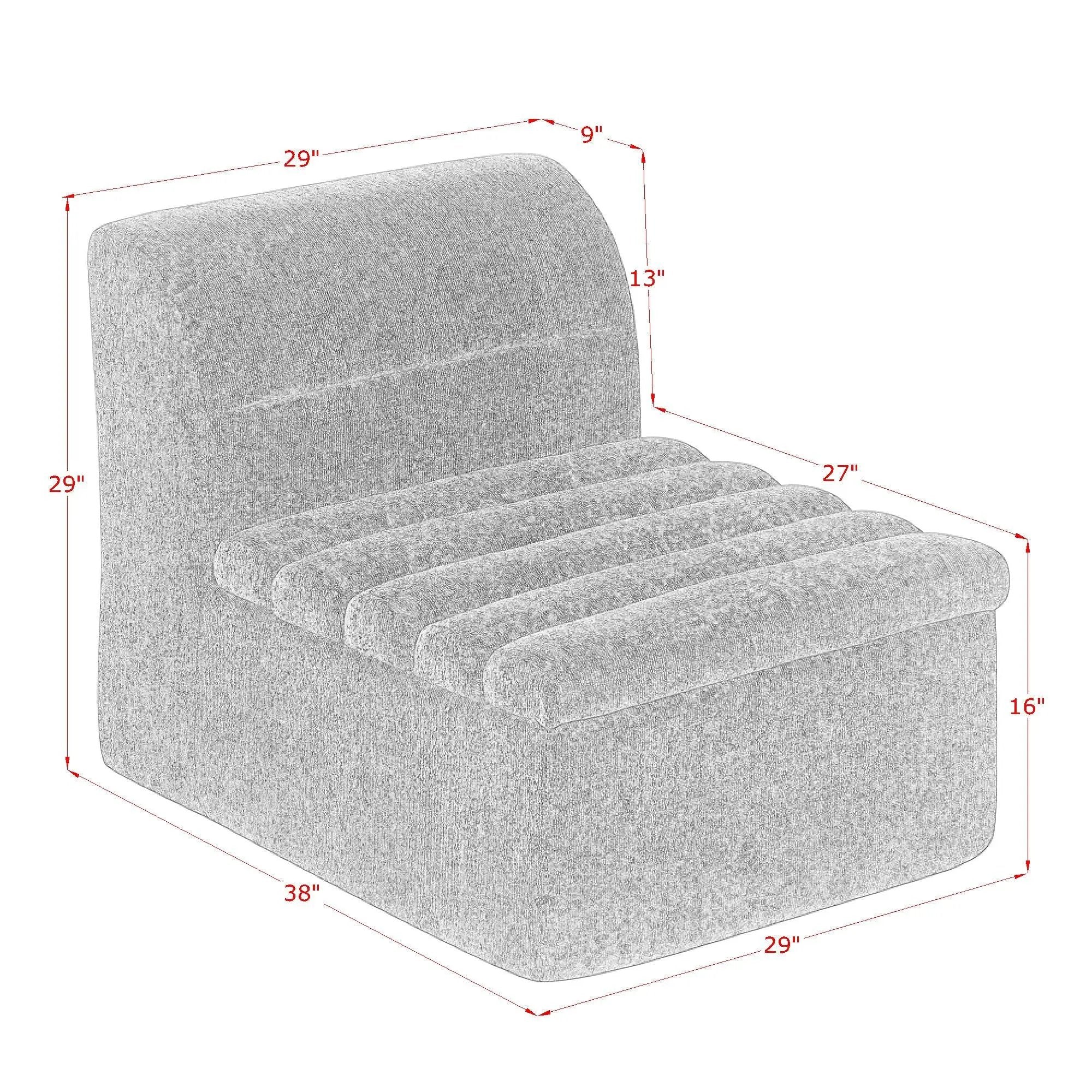 The Single Seat for Modular Sofa by HouseOfZazla