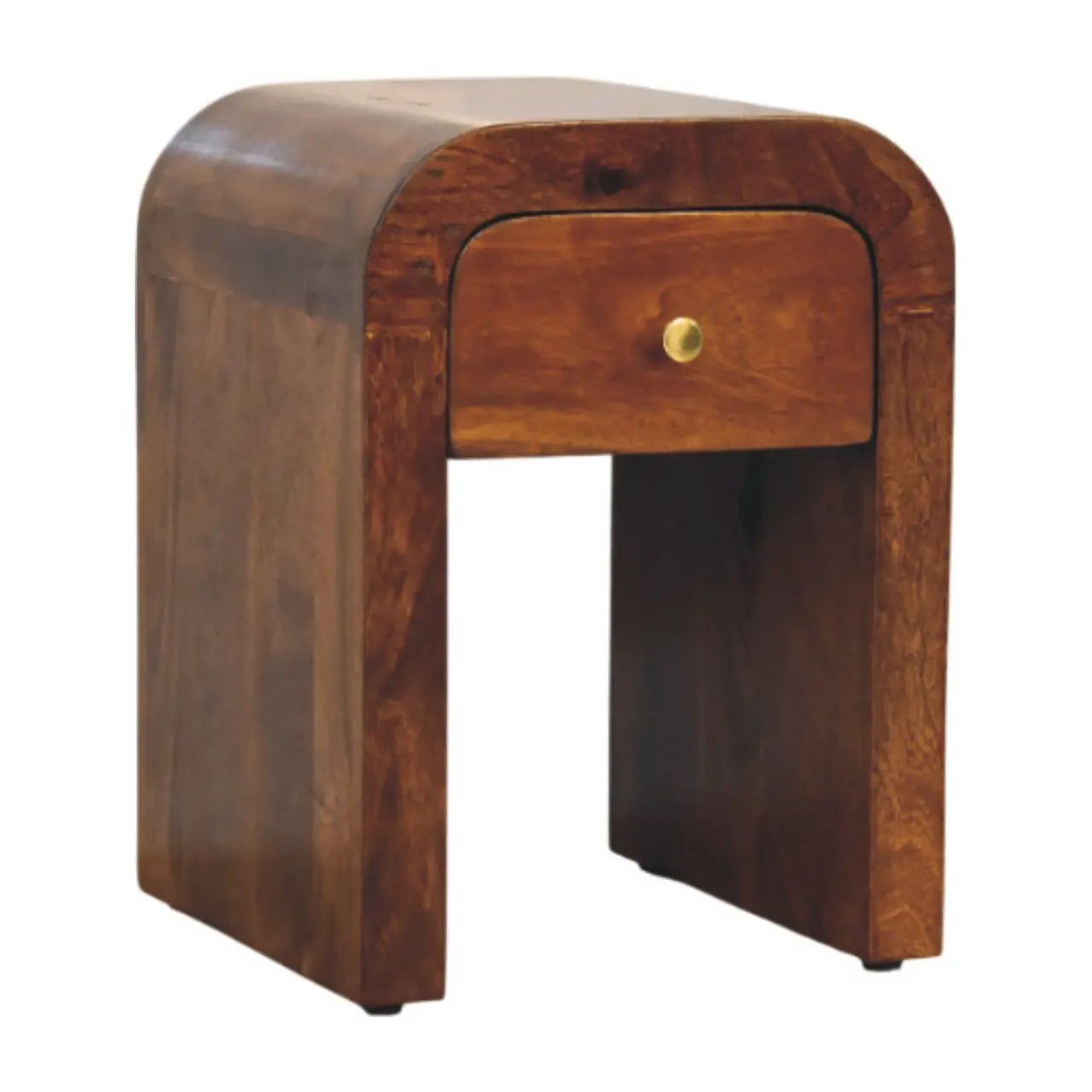 Mini Darcy - Nightstand With Curved Edges by HouseOfZazla