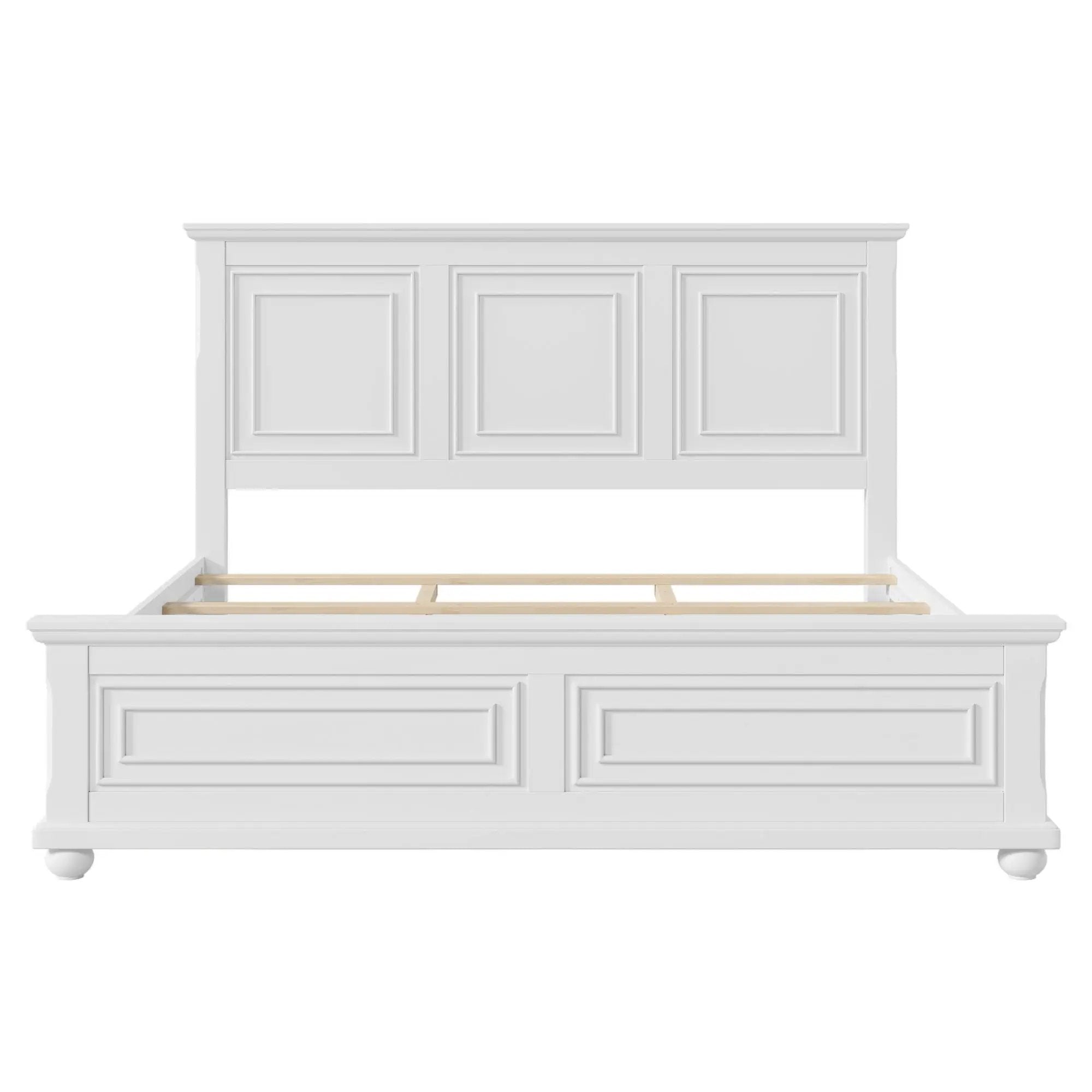 Vintage Tall Headboard Bed by HouseOfZazla