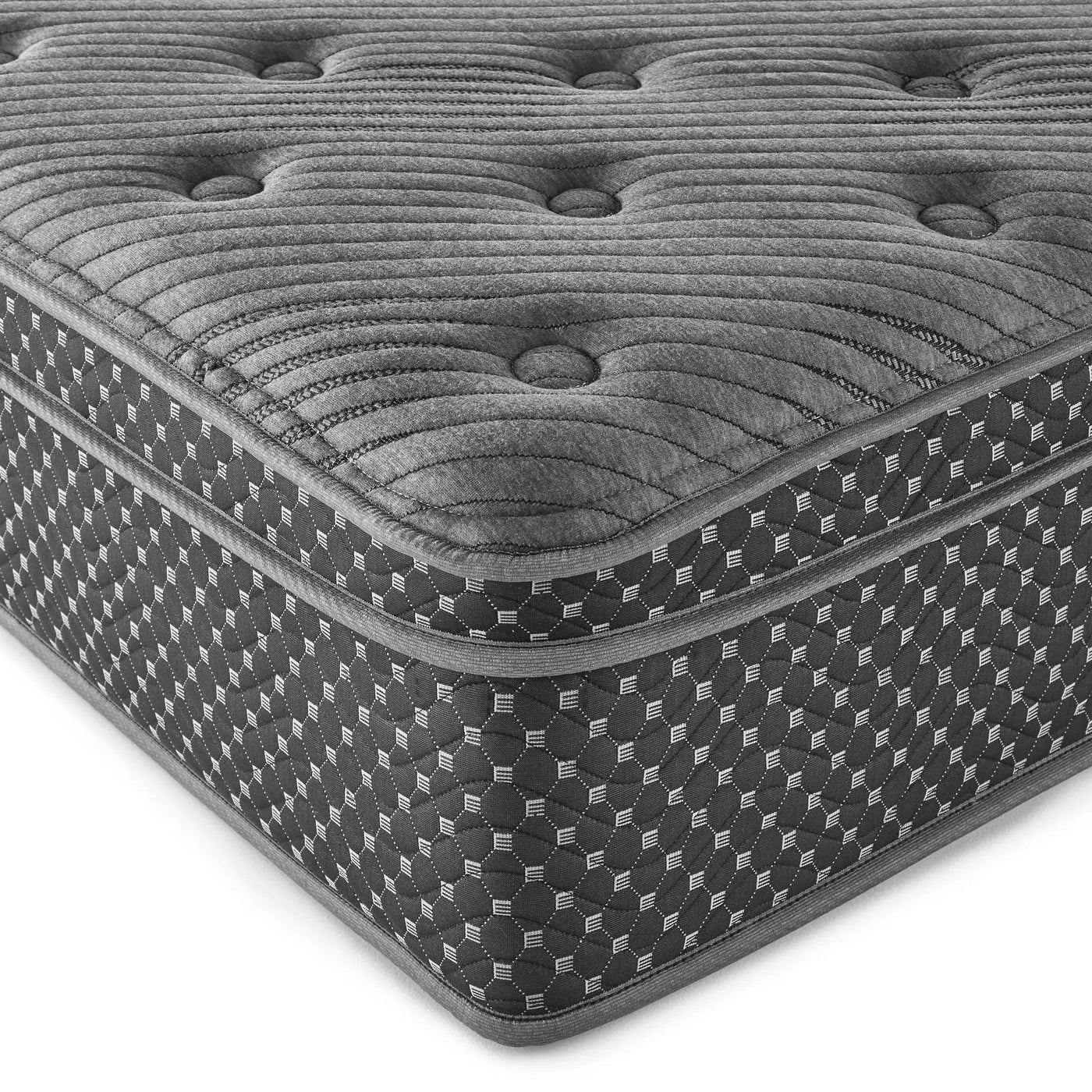 13" Quilted Eurotop Hybrid Mattress, Plush by Unique Piece Furniture