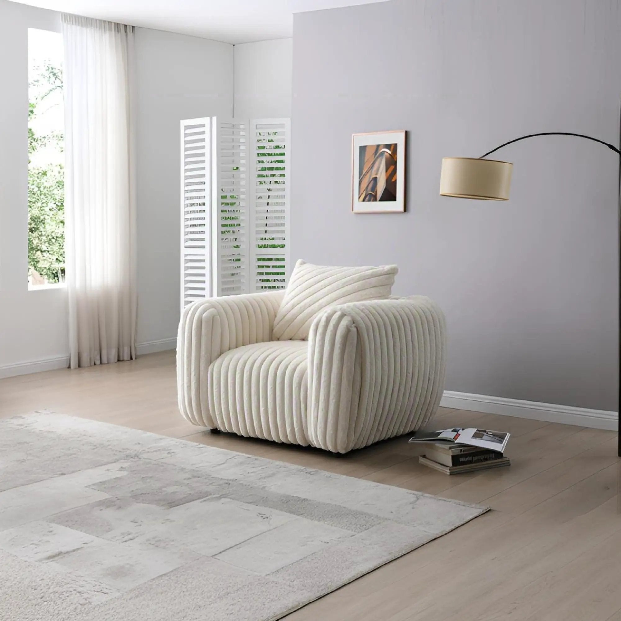 Cancun - Chair - White by Unique Piece Furniture