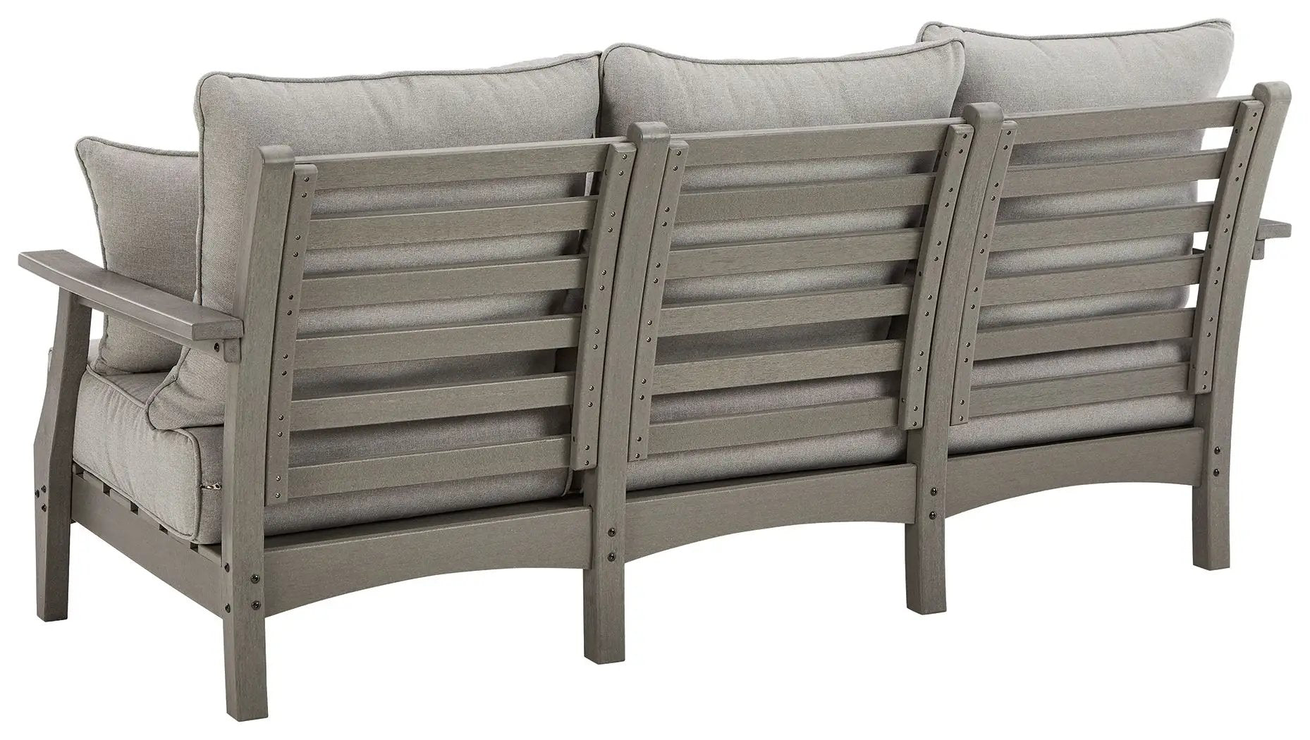 Visola - Sofa with Cushion - Gray by Unique Piece Furniture