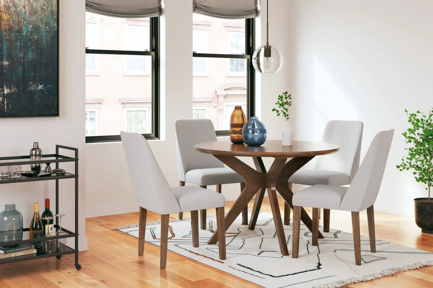 Lyncott - Dining Room Table Set by Unique Piece Furniture