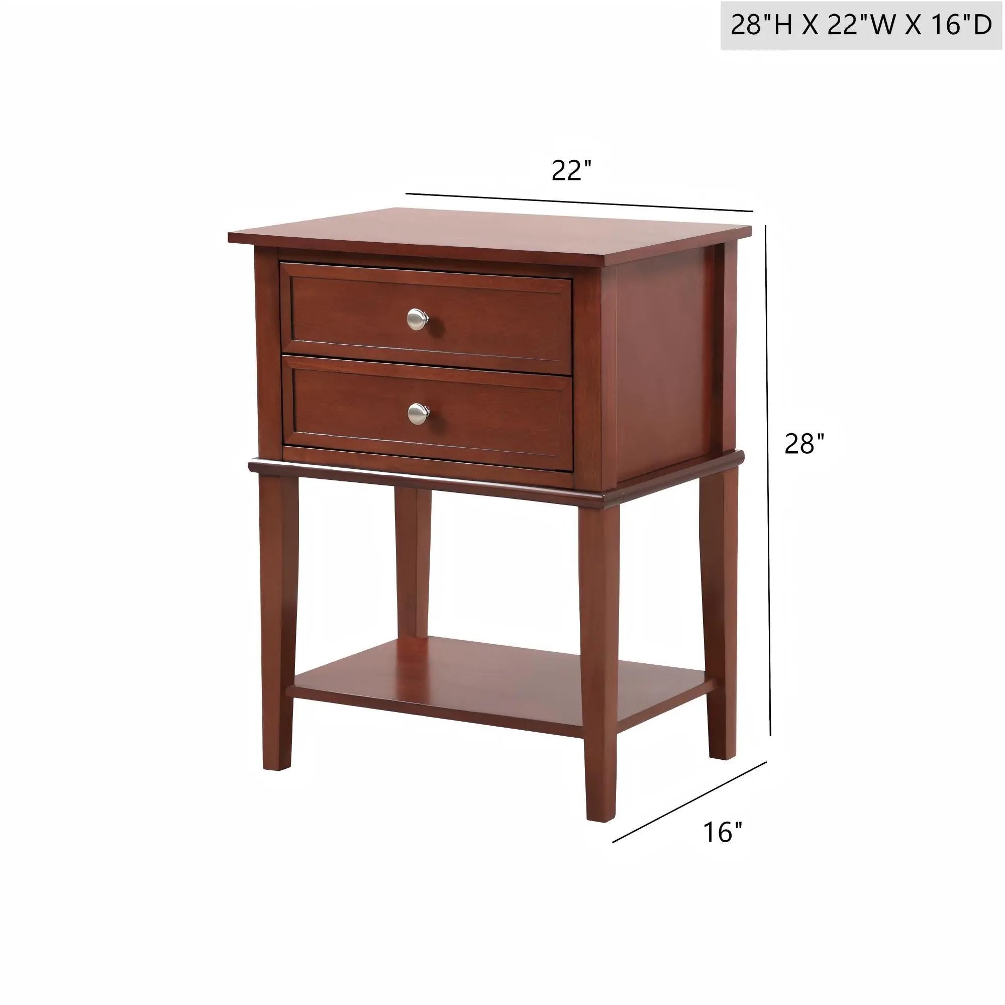 Vibrant Contemporary Nightstand by HouseOfZazla
